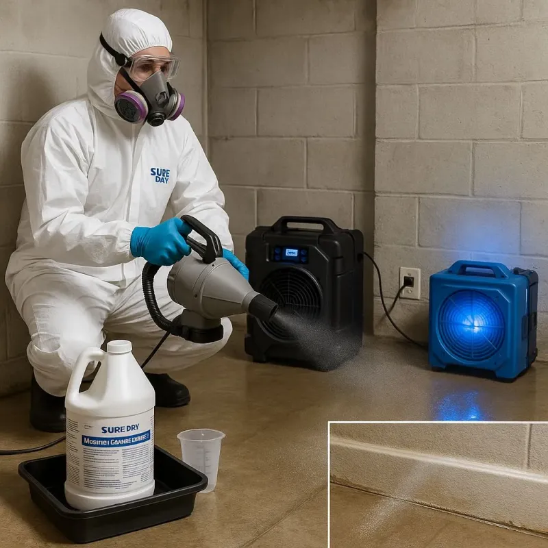 Sanitization and Odor Removal process in Bohemia, NY
