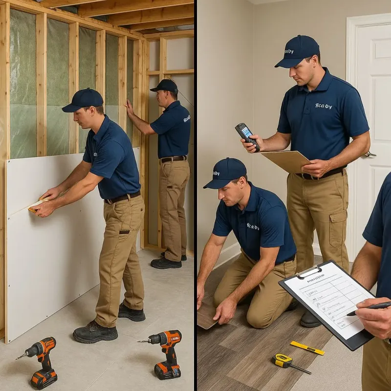 Repairs and Reconstruction process in Bohemia, NY